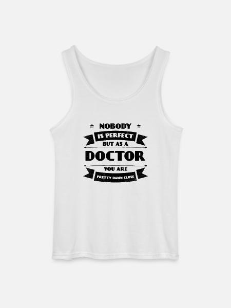 Perfekt Doctor Doctor Hospital redningskrans - Gildan tanktop til mænd - hvid