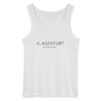 Klagenfurt, Carinthie, Autriche - Débardeur Gildan Homme - blanc - Devant - AI Model Male 185 dark (185cm)
