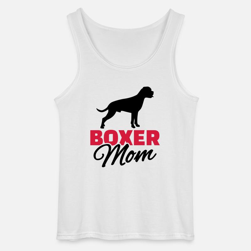 Boxer - Gildan Männer Tank Top - Weiß
