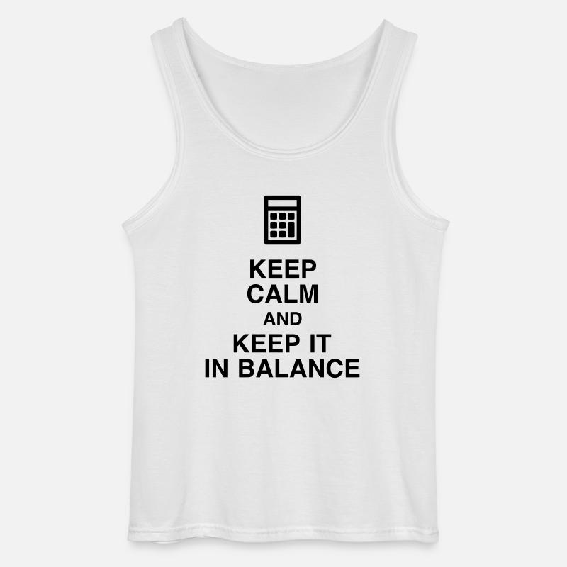Accountant Accounting Buchhalter Comptable Compta - Gildan Men’s Tank Top - white