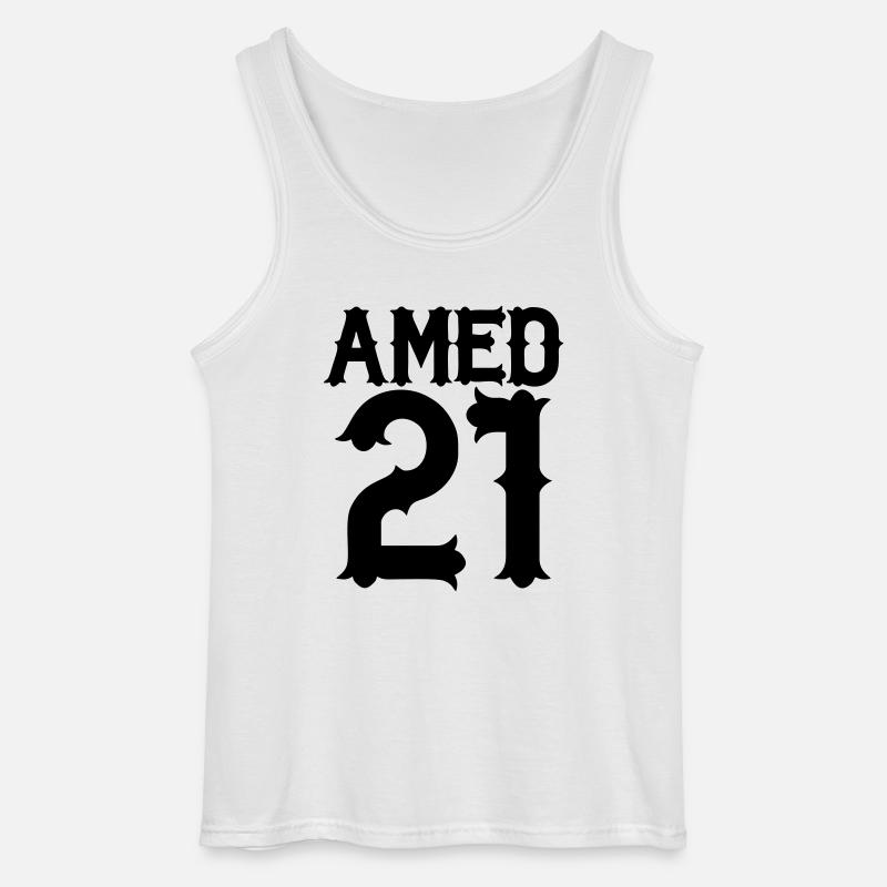 Amed - Gildan Männer Tank Top - Weiß