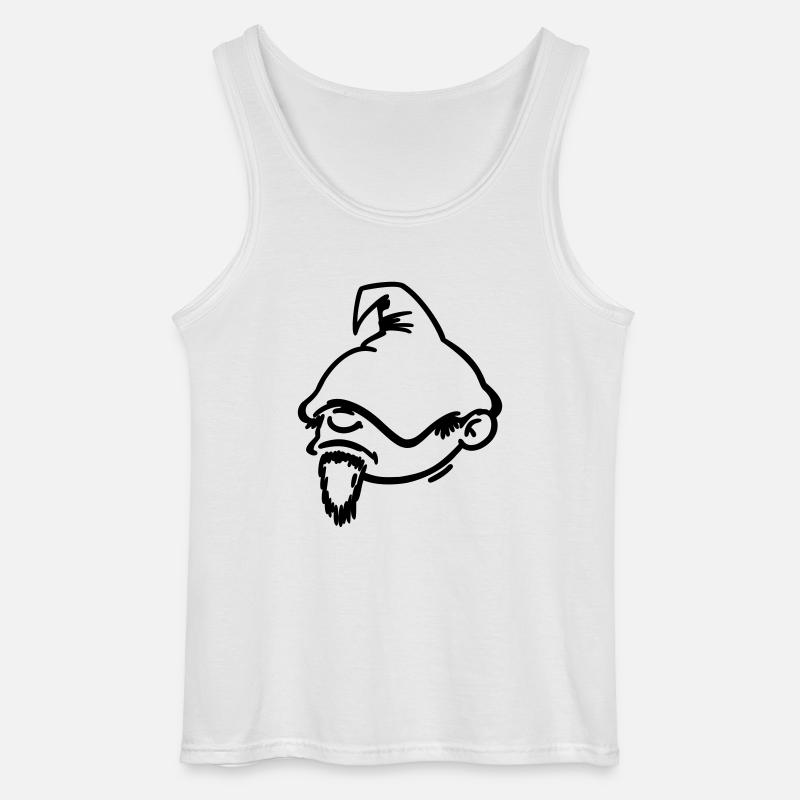 Der Sandmann (klein) - Gildan Männer Tank Top - Weiß