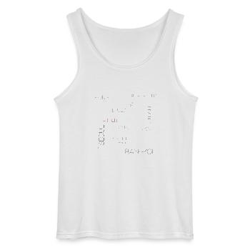 Chemise avec des noms de ville! - Débardeur Gildan Homme - blanc - Devant - AI Model Male 185 dark (185cm)