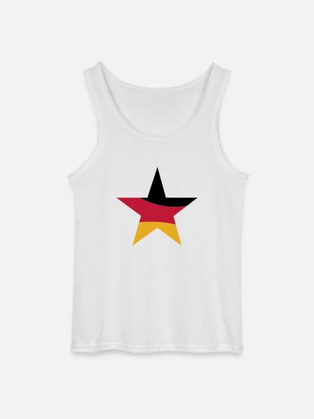 star_germany - Gildan Männer Tank Top - Weiß