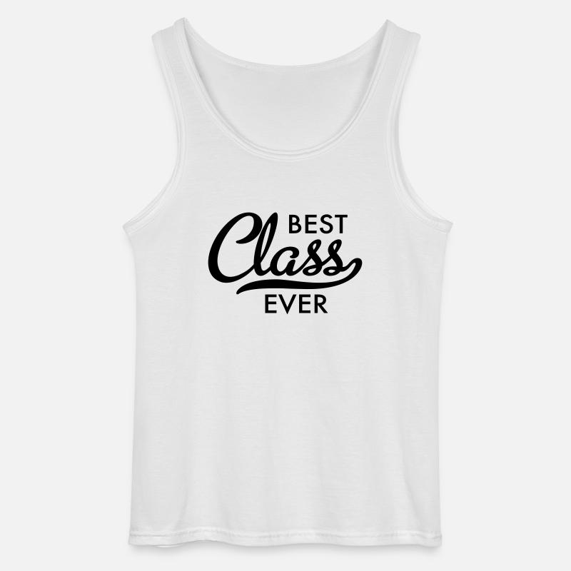 beste Klasse - Gildan Männer Tank Top - Weiß
