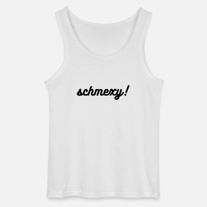 Schmexy! - Gildan Männer Tank Top - Weiß
