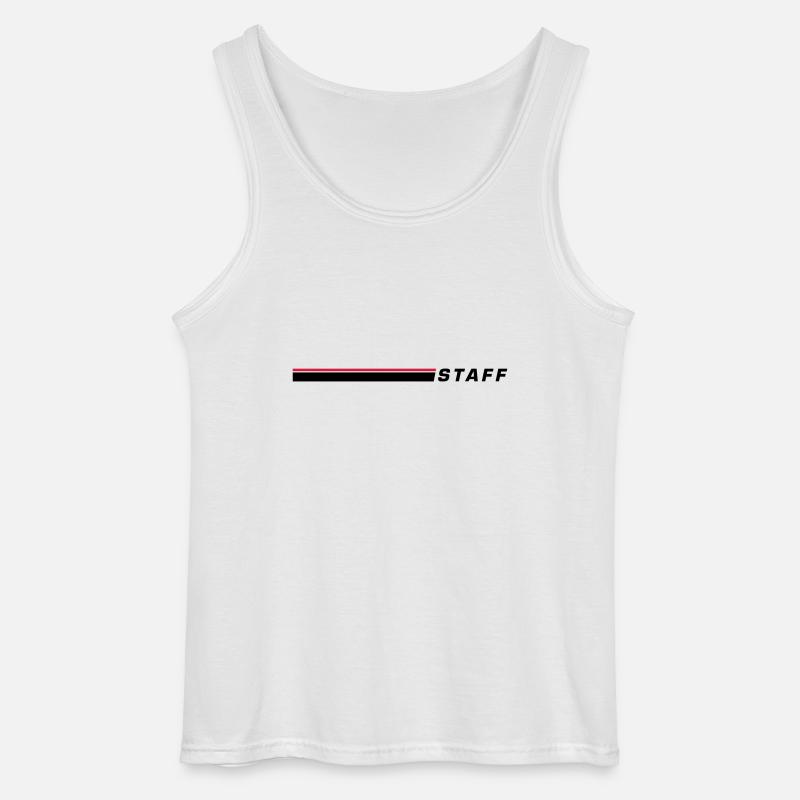 Staff Element - Gildan Männer Tank Top - Weiß