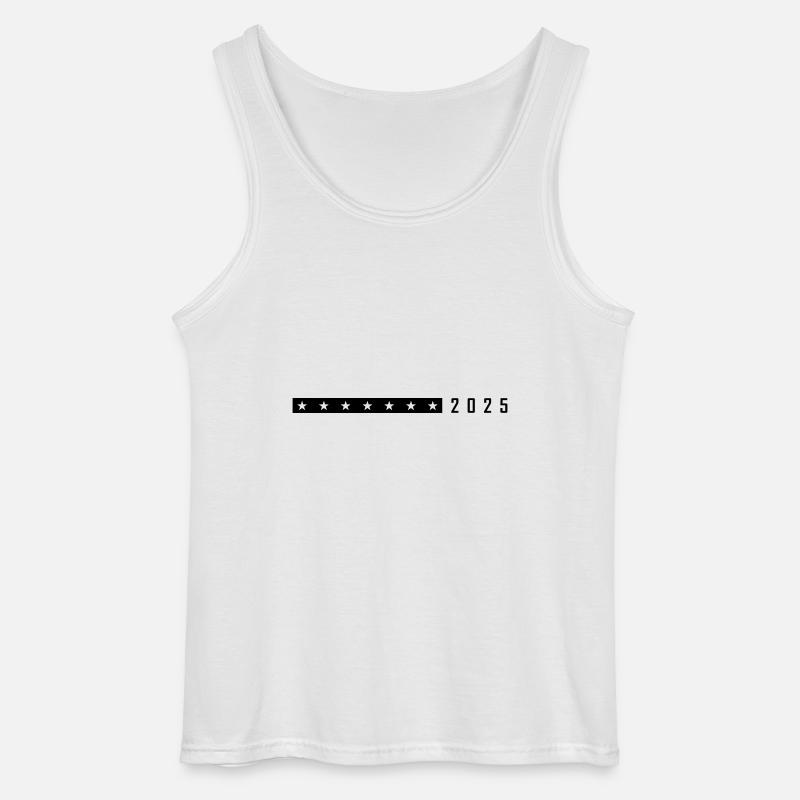 2025 Symbol Element - Gildan Männer Tank Top - Weiß