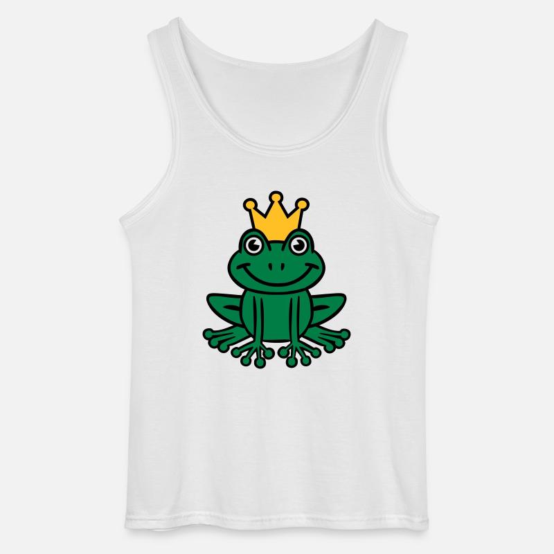 Frosch - Gildan Männer Tank Top - Weiß