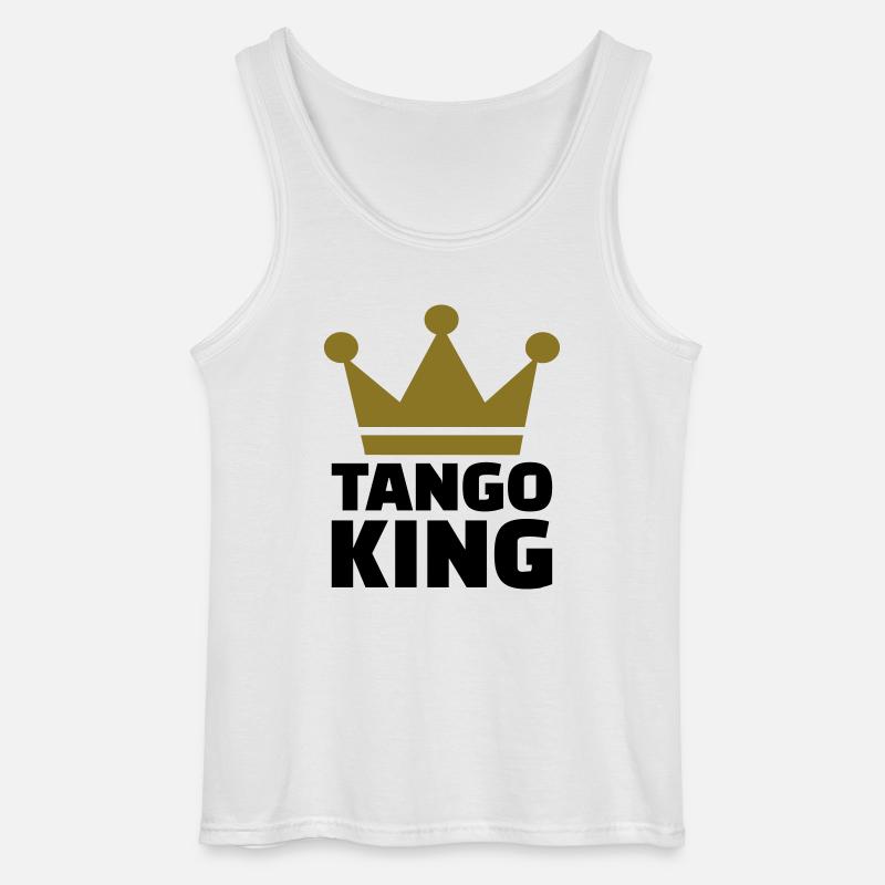 Tango - Gildan Männer Tank Top - Weiß