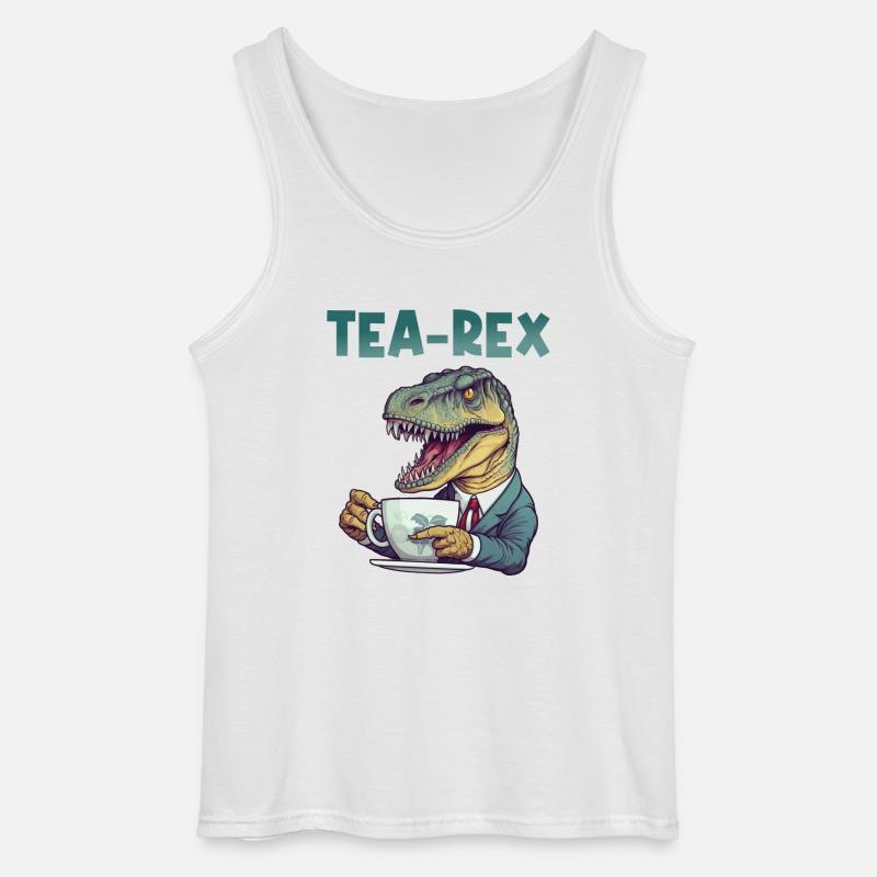 Teeliebhaber Tee Teetrinkerin Teetrinker - Gildan Männer Tank Top - Weiß