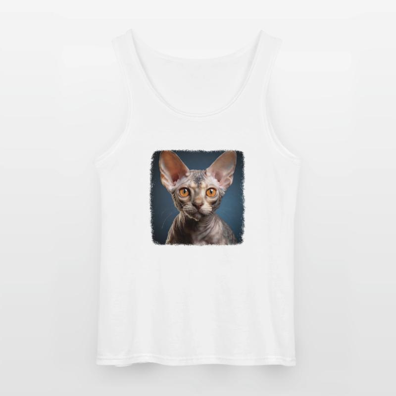 Chaton Devon Rex Chat Devon Rex Débardeur Gildan Homme