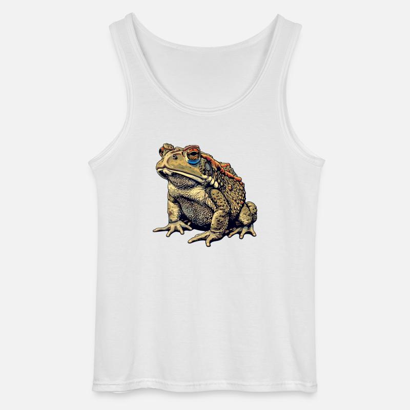 Toad Kröten Kröte - Gildan Männer Tank Top - Weiß