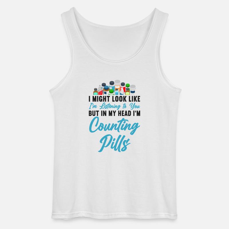Pharmacy Tech Technician - Gildan Männer Tank Top - Weiß