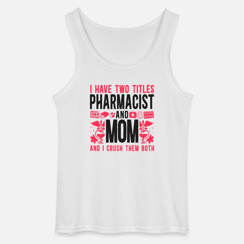 Pharmacy Tech Technician - Gildan Männer Tank Top - Weiß