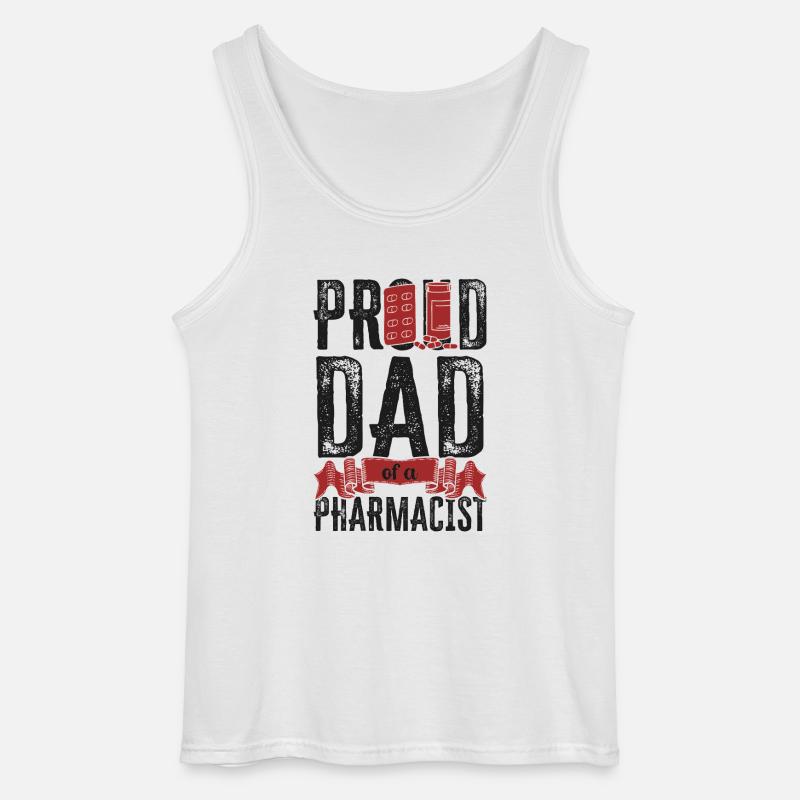 Pharmacy Tech Technician - Gildan Männer Tank Top - Weiß