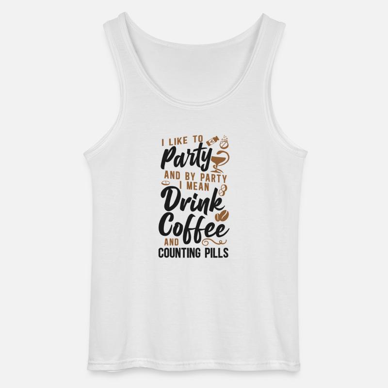 Pharmacy Tech Technician - Gildan Männer Tank Top - Weiß