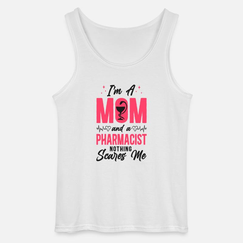 Pharmacy Tech Technician - Gildan Männer Tank Top - Weiß