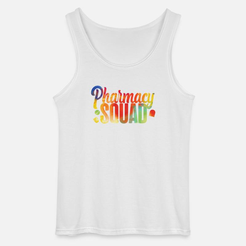 Pharmacy Tech Technician - Gildan Männer Tank Top - Weiß