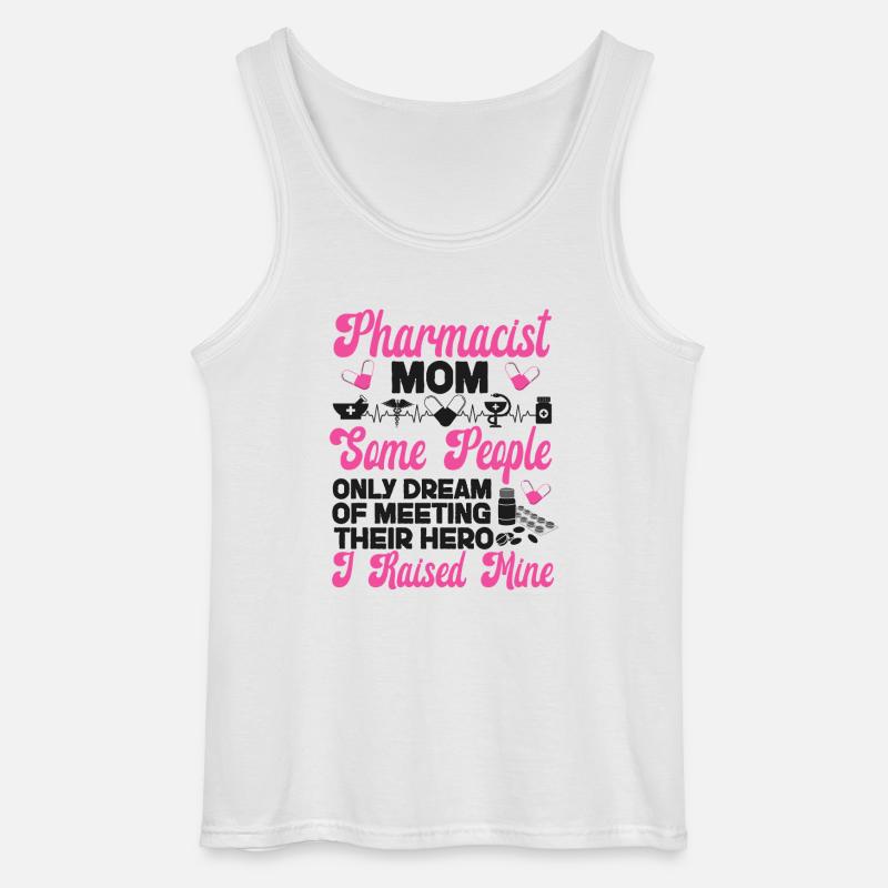 Pharmacy Tech Technician - Gildan Männer Tank Top - Weiß