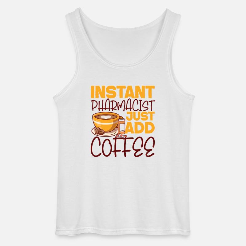 Pharmacy Tech Technician - Gildan Männer Tank Top - Weiß