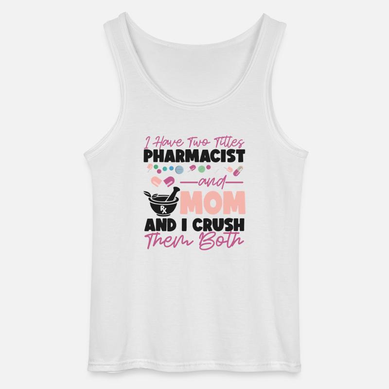 Pharmacy Tech Technician - Gildan Männer Tank Top - Weiß