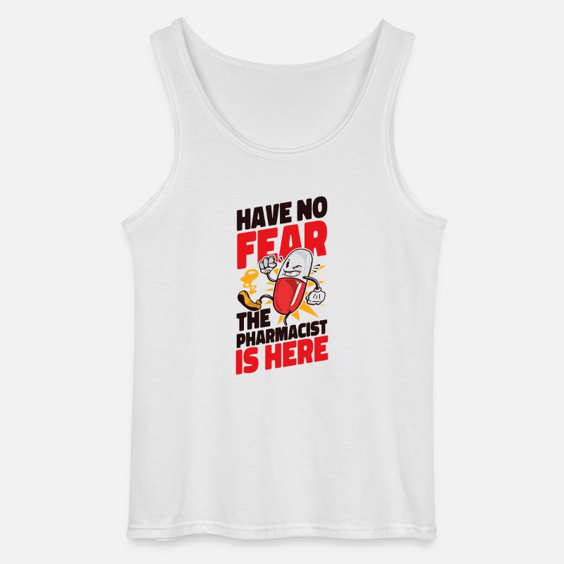 Pharmacy Tech Technician - Gildan Männer Tank Top - Weiß