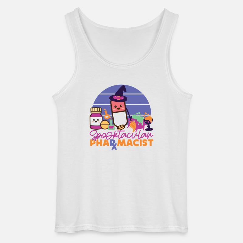 Pharmacy Tech Technician - Gildan Männer Tank Top - Weiß