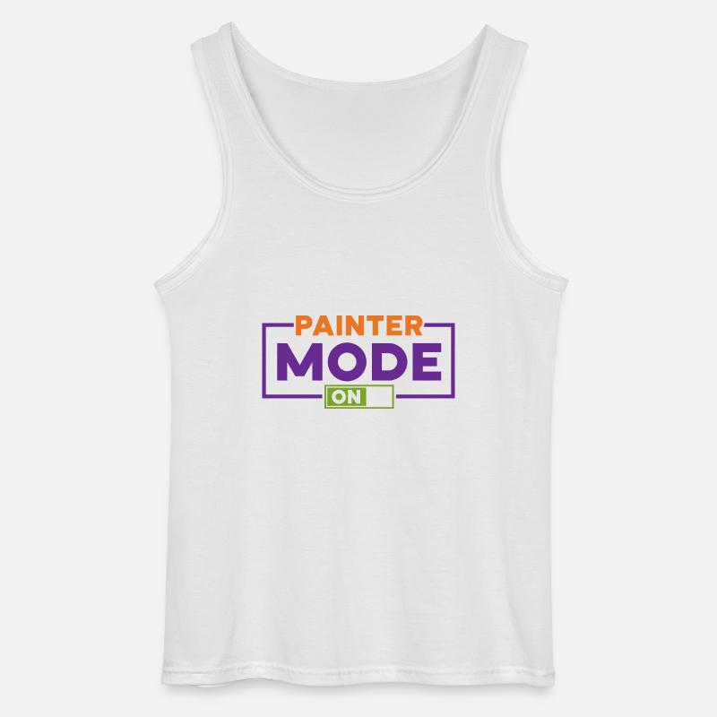 House Painter Dad Unique Gifts - Gildan Männer Tank Top - Weiß
