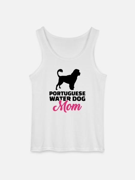 Portuguese Water Dog - Gildan Men’s Tank Top - white