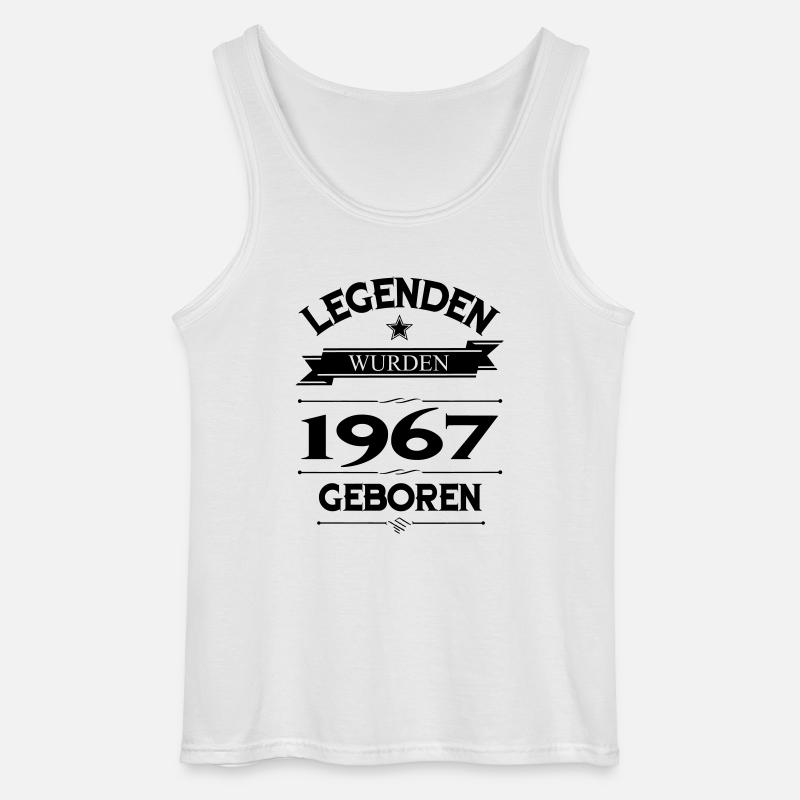 1967 - Gildan Männer Tank Top - Weiß
