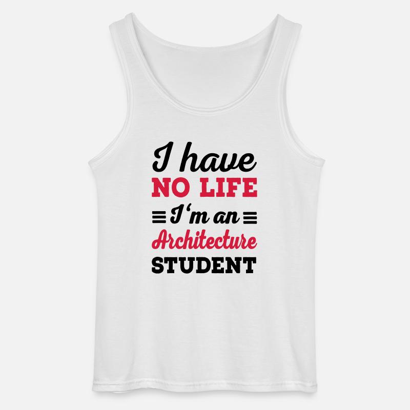 Architektur - Gildan Männer Tank Top - Weiß