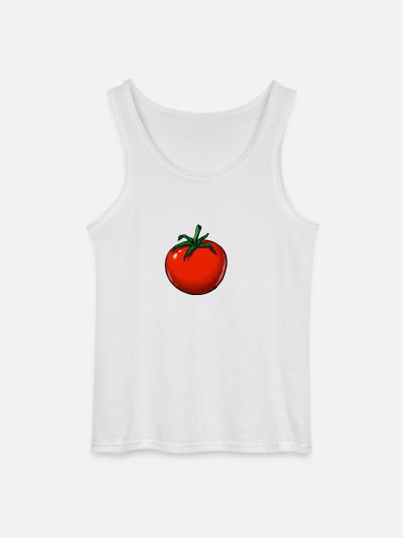 Tomate - Gildan Männer Tank Top - Weiß