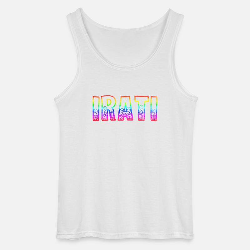 irati rs regenbogen - Gildan Männer Tank Top - Weiß