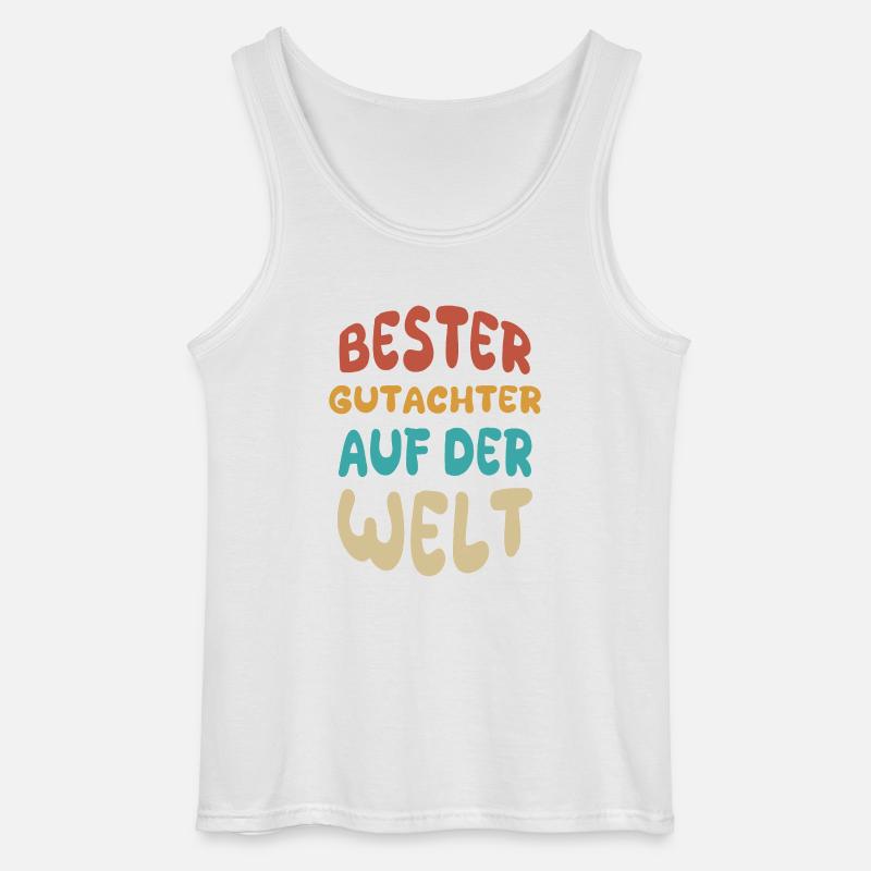 Berufung Gutachter - Gildan Männer Tank Top - Weiß