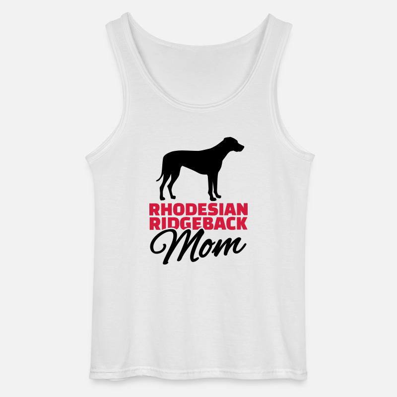 Rhodesian Ridgeback - Gildan Männer Tank Top - Weiß