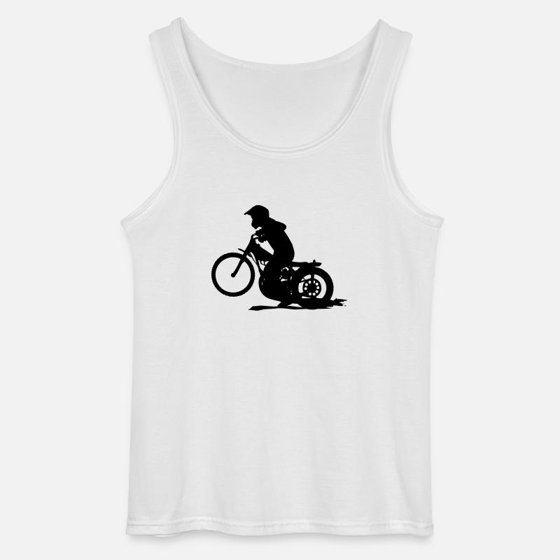 Speedway - Gildan Männer Tank Top - Weiß
