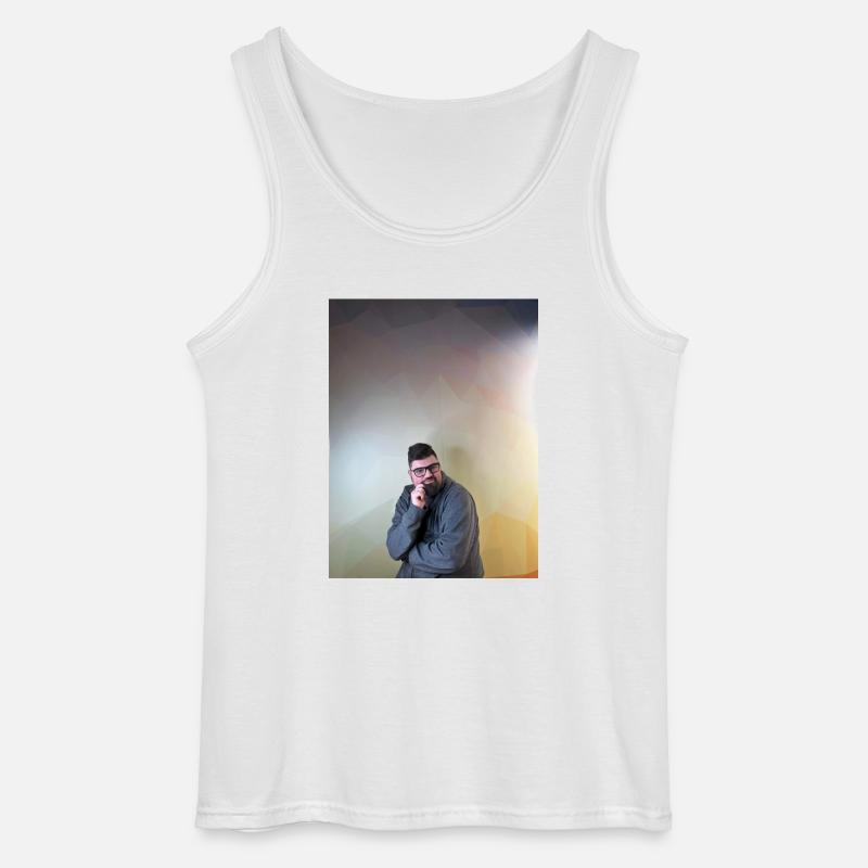 Tom Erik Risanger - Gildan Männer Tank Top - Weiß