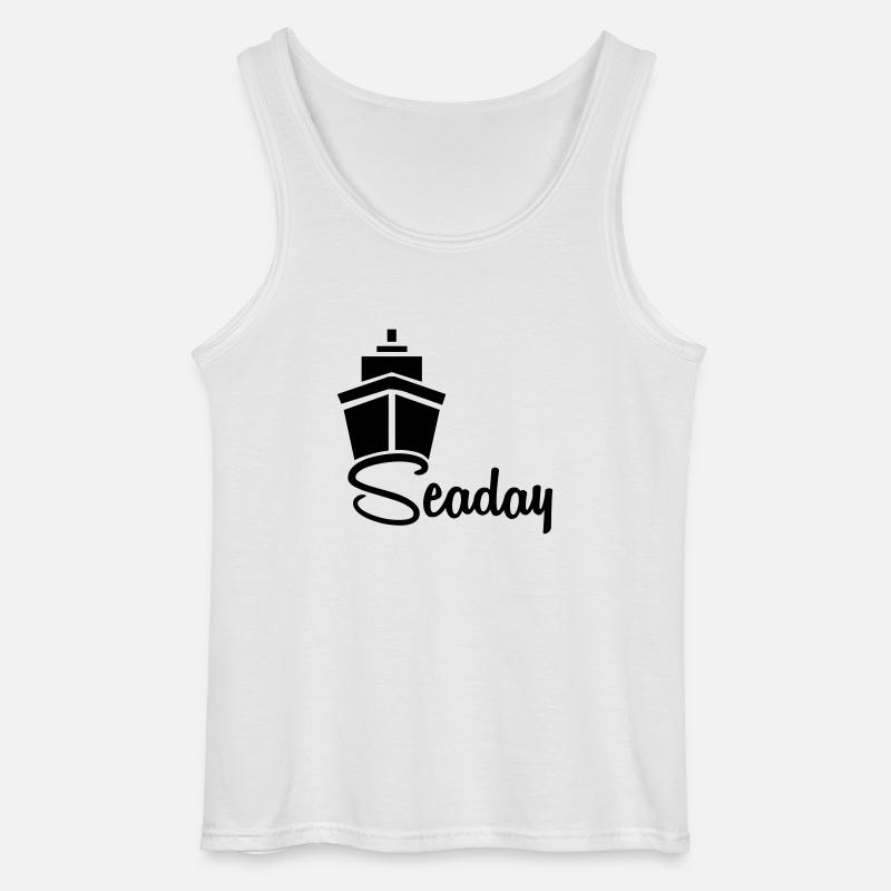 Seaday - Gildan Männer Tank Top - Weiß