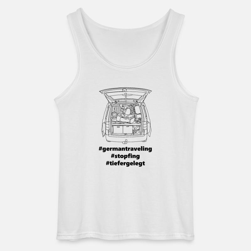 #NumberTwo - Gildan Männer Tank Top - Weiß