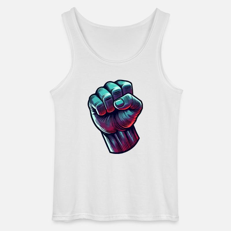 faust comic - Gildan Männer Tank Top - Weiß