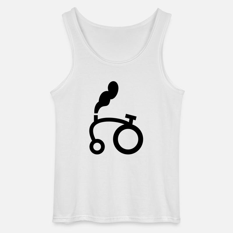 Tractor - Gildan Männer Tank Top - Weiß