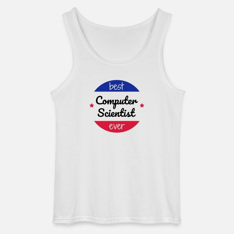 Computer / Informatiker / Aussenseiter / Ingenieur - Gildan Männer Tank Top - Weiß