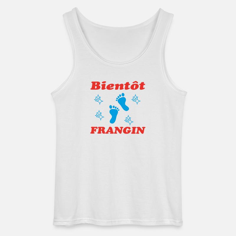 BALD BRUDER - Gildan Männer Tank Top - Weiß