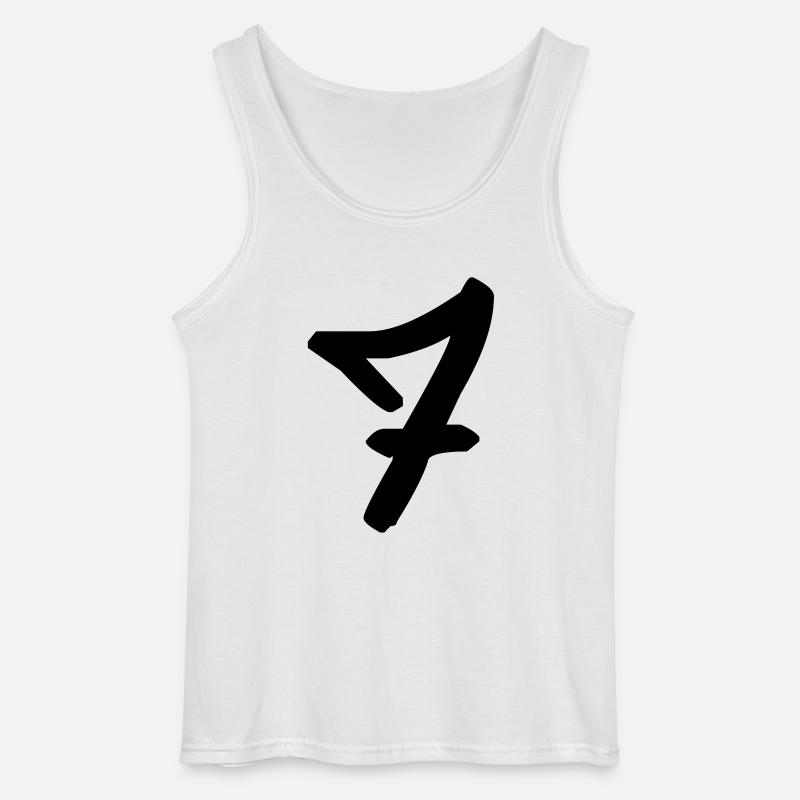 Graffiti : 7 - Gildan Men’s Tank Top - white