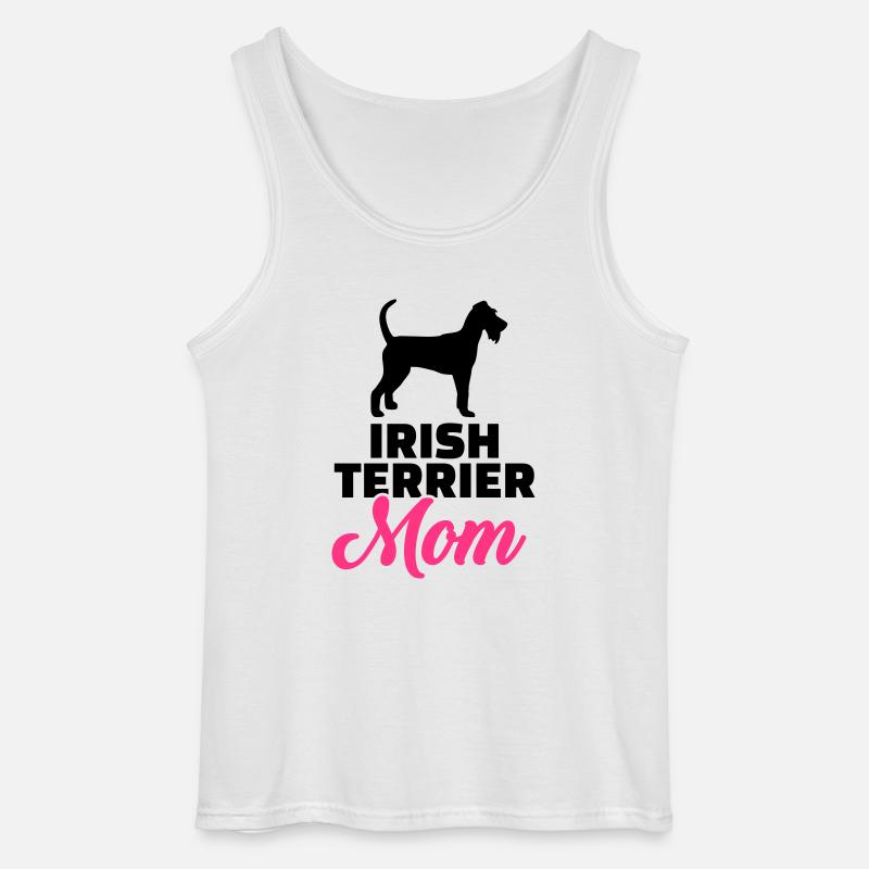 Irish Terrier - Gildan Männer Tank Top - Weiß