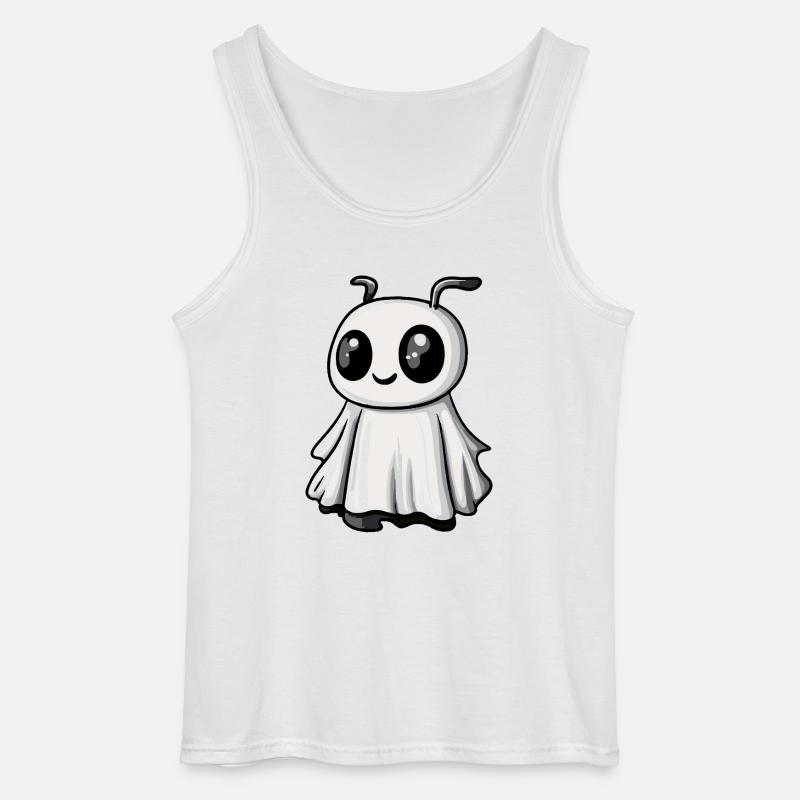 Ameise Halloween Comic Geist - Gildan Männer Tank Top - Weiß