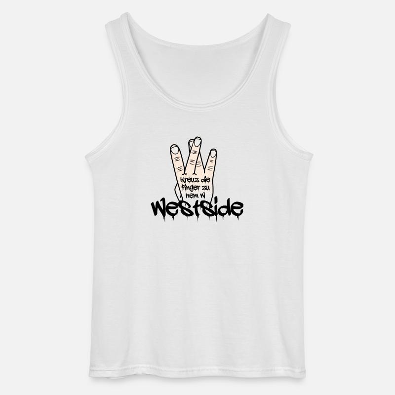 Westside - Gildan Männer Tank Top - Weiß