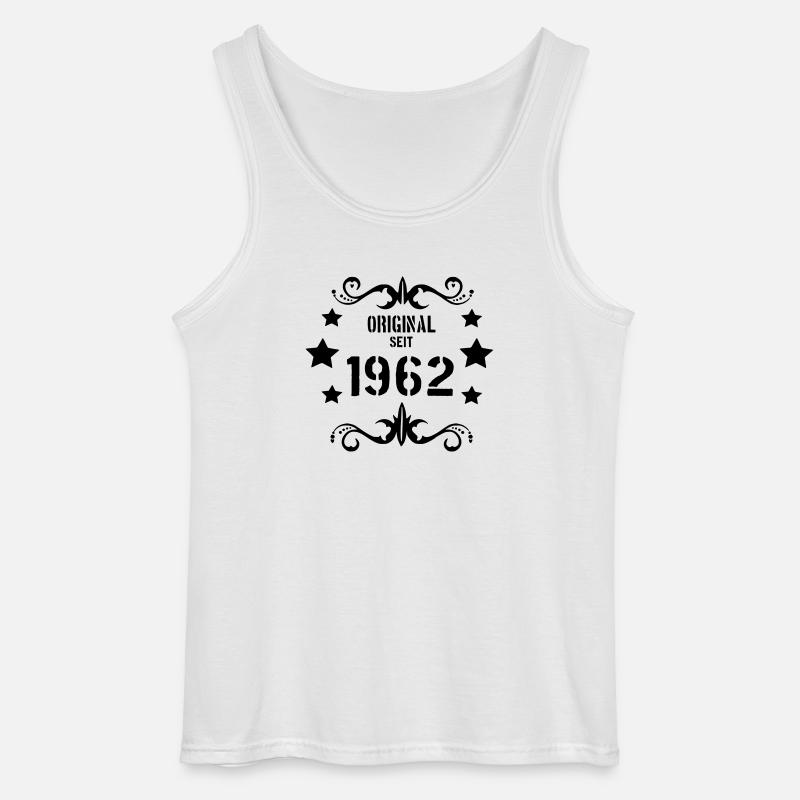 Original seit 1962 -x - Gildan Männer Tank Top - Weiß