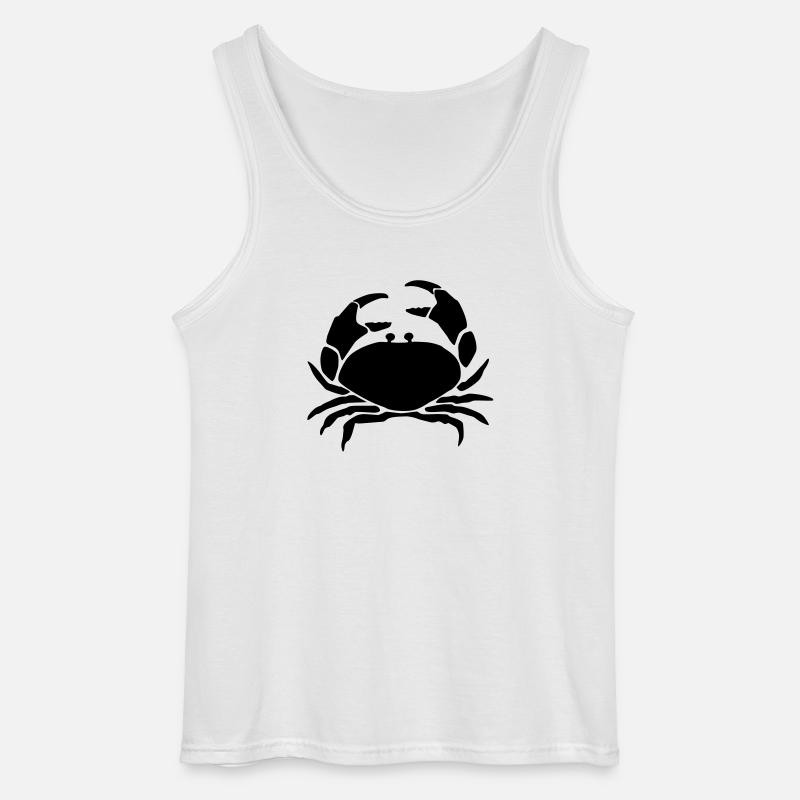 krebs_092011_b_1c - Gildan Männer Tank Top - Weiß